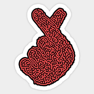 Love Hand Gesture Sticker